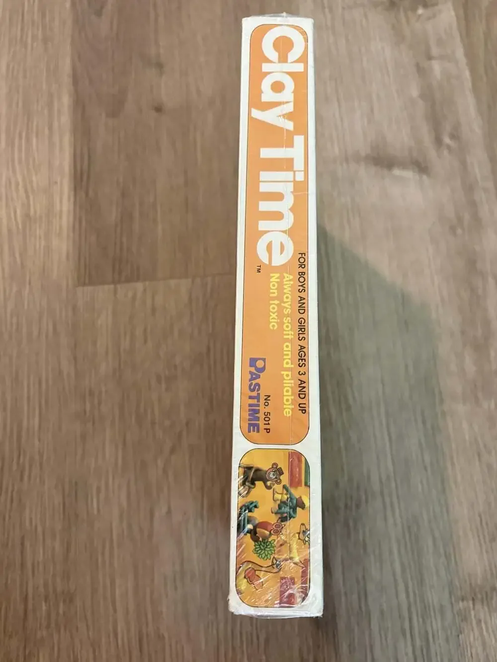 Vintage Pastime Clay Time Modeling Clay Kit Multicolor New Sealed USA Ages 3+